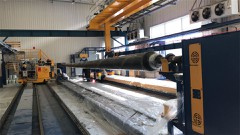 FRP Lighting Poles Winding Machine