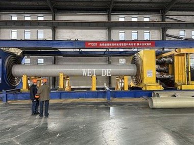 Continue Filament Winding FRP Pipe Produciton Line